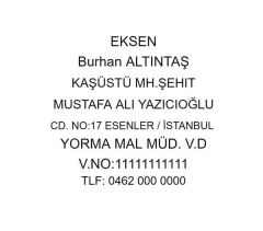 Trodat 4642 Büyük Boy Kurumsal Firma Boş Kaşe