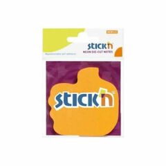 Gıpta Stickn 76x70 50 Yaprak Başparmak Neon Turuncu Not Kağıdı